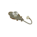Metal Wall Hook With Clear Knob (9044-TX6724-00)