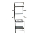 Mody 4 Tier Storage Rack W/ Towel Holder (3120-KM7373-00)