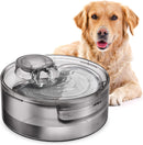 Automatic Pet Water Dispenser / NPET Filtered Water Fountain for Pets (DF10 SLV)