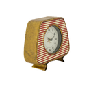 Old School Metal Clock (9044-PX0302-CK)