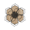 Peony Wire Flower Wall Decor - Small (7168-KM7028-0S)