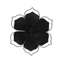 Peony Wire Flower Wall Decor - Small (7168-KM7028-0S)