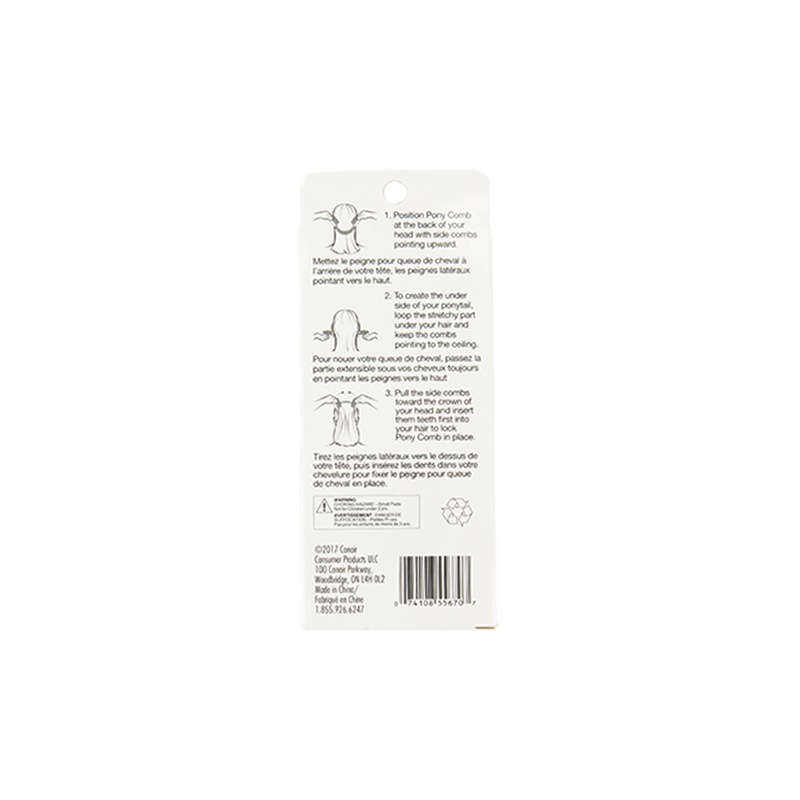 Conair - Ponytail Comb (55670WC-4CT)