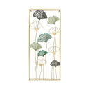Flowers Rect. Metal Wall Decor [7890-JM2540-00]