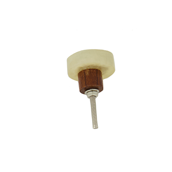 Resin & Wood Door Knob (4156-HM9636-00)