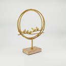 Round Birds On Branches Table Decor (7168-KM7037-00)