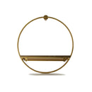 Round Metal Wall Shelf (7808-NM8201-00)
