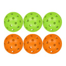 SVP PLAY - 6pk 3 Org 3 Grn I&O Pickleballs (SPK028)