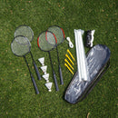 SVP PLAY - 4pk Steel Badminton Rqt Set W Net (SSO-047B4)
