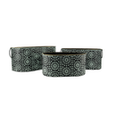 Smeg Oval Metal Planter S/3 (7890-JM2538-S3)