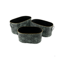 Smeg Oval Metal Planter S/3 (7890-JM2538-S3)