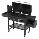 Smoke Hollow - Gas & Charcoal Grill w/ Offset Smoker (SH19031319)