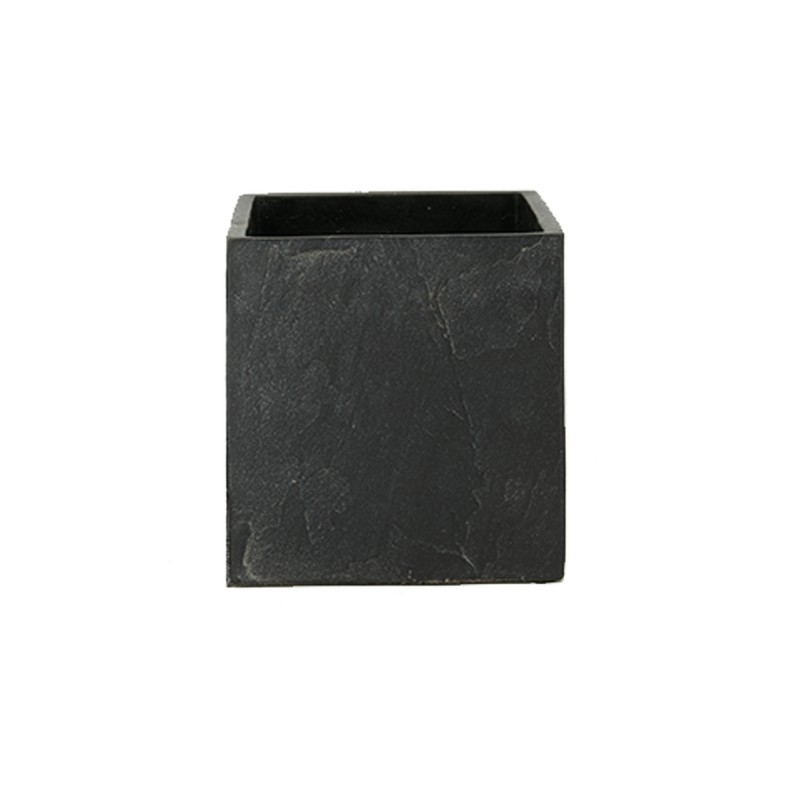 Soap Stone Finish SQ Pot (2231-LM3607-BK)