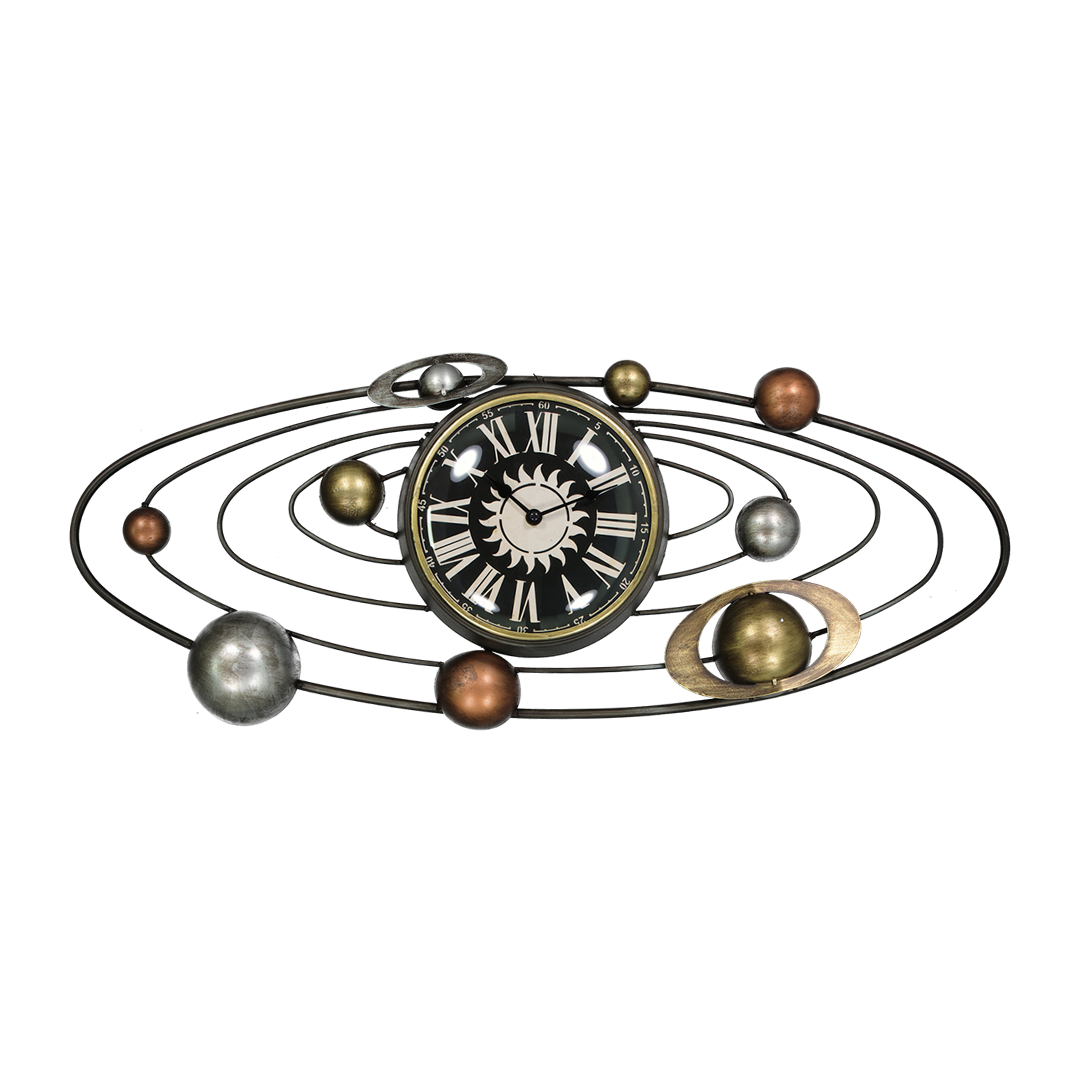 Solar System Wall Clock (7196-KM7163-CK)
