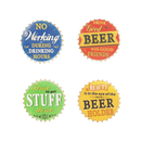 Sonia Bottle Cap Coasters - set of 4 (9044-NX7756-S4)