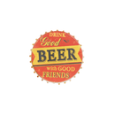 Sonia Bottle Cap Coasters - set of 4 (9044-NX7756-S4)