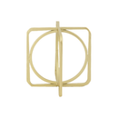 Sq & Circle Metal Table Decor - L (7808-NM8192-0L)