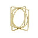 Sq & Circle Metal Table Decor - L (7808-NM8192-0L)