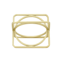 Sq & Circle Metal Table Decor - L (7808-NM8192-0L)