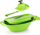 Swissmar - Serve & Cutting Slicer Oval Bowl - Green (DG25034)