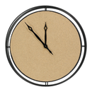 Terry Round Wall Clock (7168-KM7017-CK)