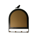 Tiffany Wall Mirror With Shelf (7890-NM7800-MR)