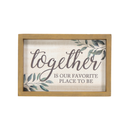 "Together Is Our Favourite Place To Be" - Frame (9044-EM0205-00)