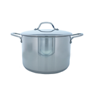 Vev Vigano - 28cm/11lt Stock Pot w/Lid (VEV-42028)