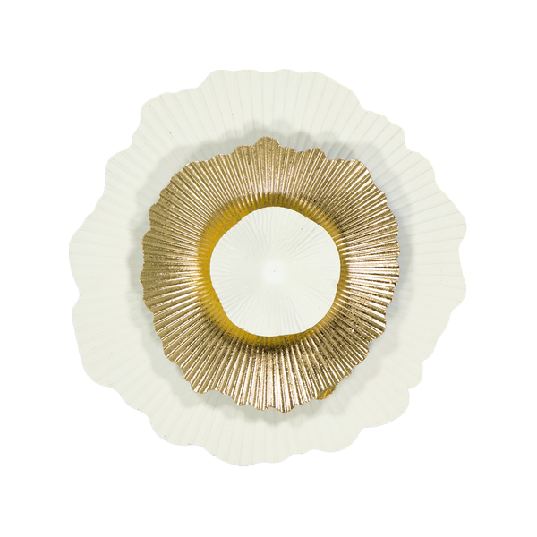 Vica Flower Metal Wall Decor / Small (7168-KM7015-0S)