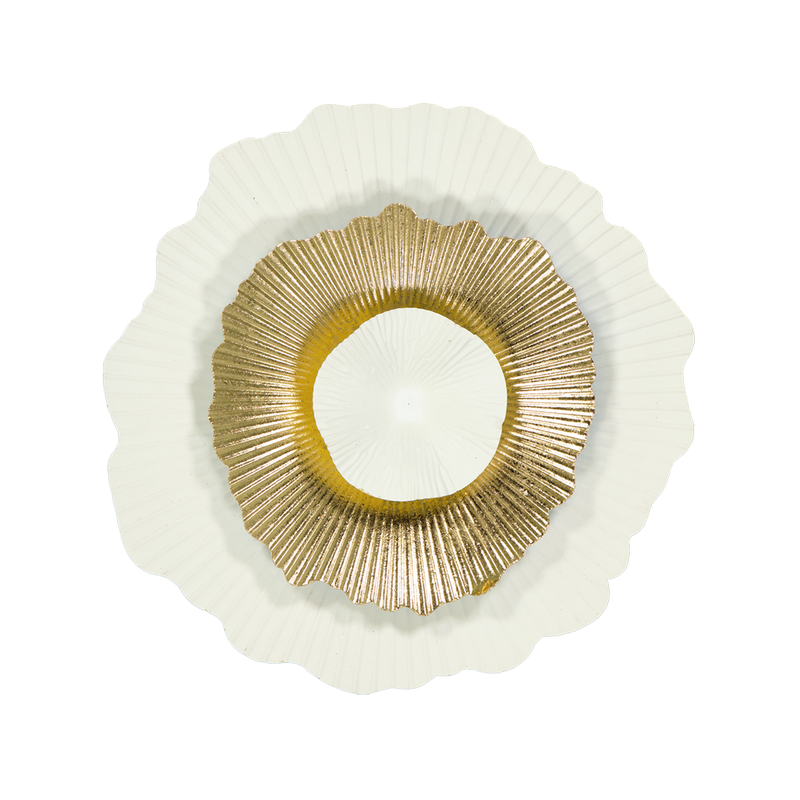 Vica Flower Metal Wall Decor / Small (7168-KM7015-0S)