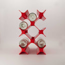 Vinsi - Wineform Wineholder (VINSIWINEFORM RED)