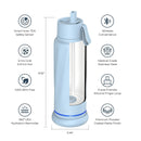 WaterH Vita - 18oz Smart Water Bottle (WH-B002 LTBLU)