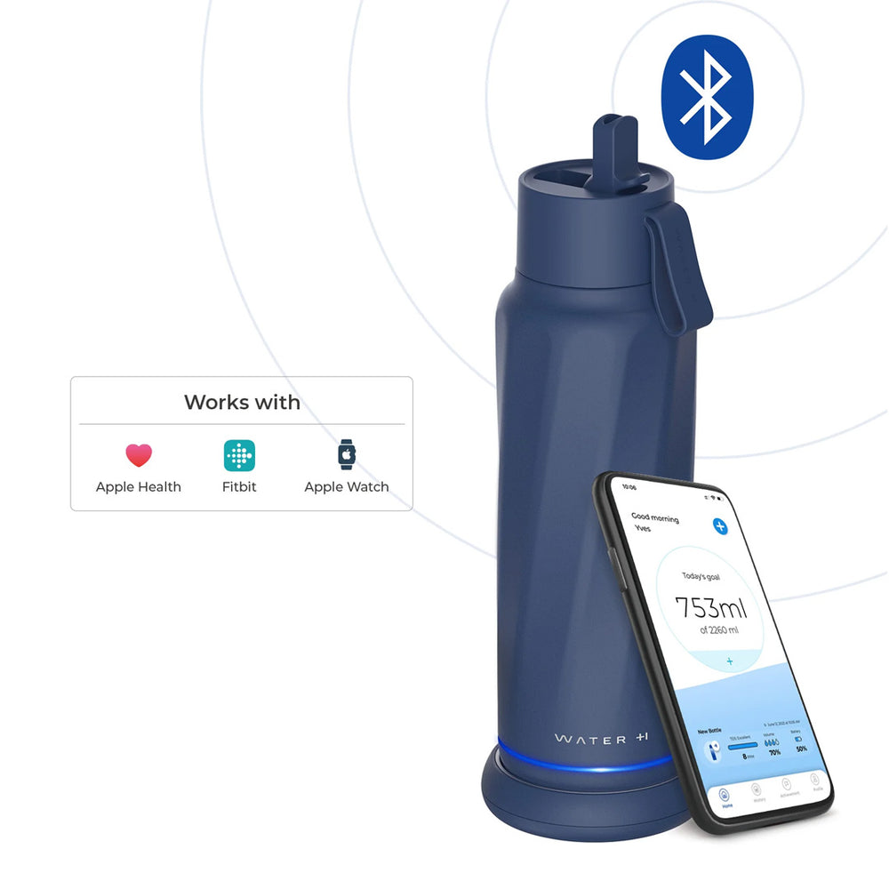 Smart Water Water Bottle That Tracks Water Intake With Fitbit