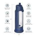 WaterH Vita - 18oz Smart Water Bottle (WH-B002 NVY)