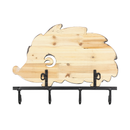 Water Hedgehog Wall Decor With Four Hooks (7168-KM7032-00)