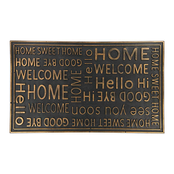 "Welcome Home" Rubber Mat (4222-KM7342-00)