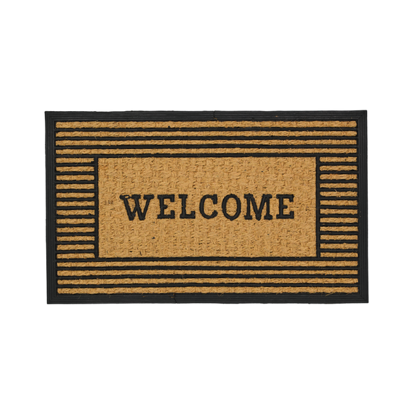 "Welcome" Rubber Floor Mat (4222-KM7345-00)