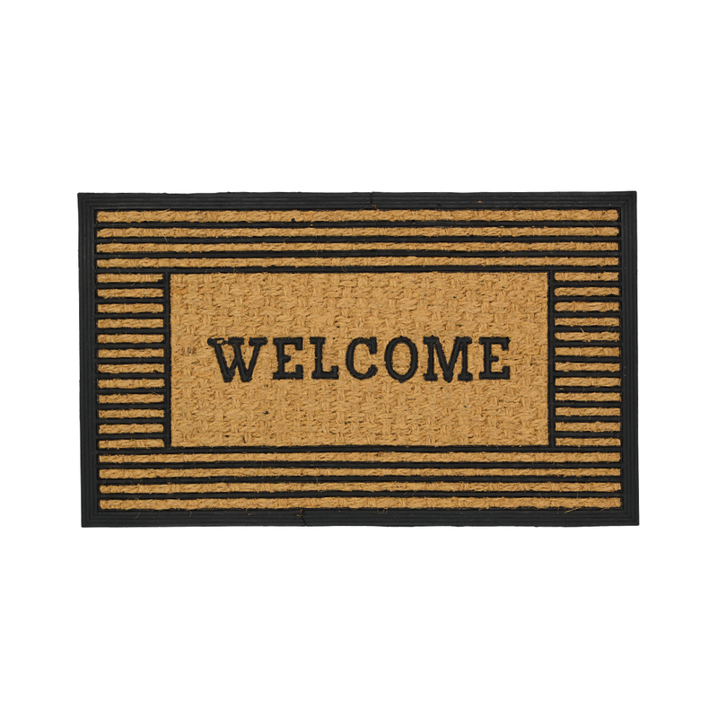 "Welcome" Rubber Floor Mat (4222-KM7345-00)