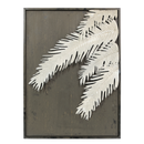 White Pine Branch With Black Background wall decor (7528-EM1946-00)
