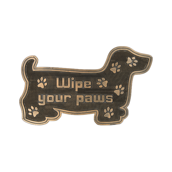Wipe Your Paws Rubber Mat (4222-KM7341-00)