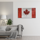 Wooden Canada Flag Wall Frame (9277-BM2257-00)