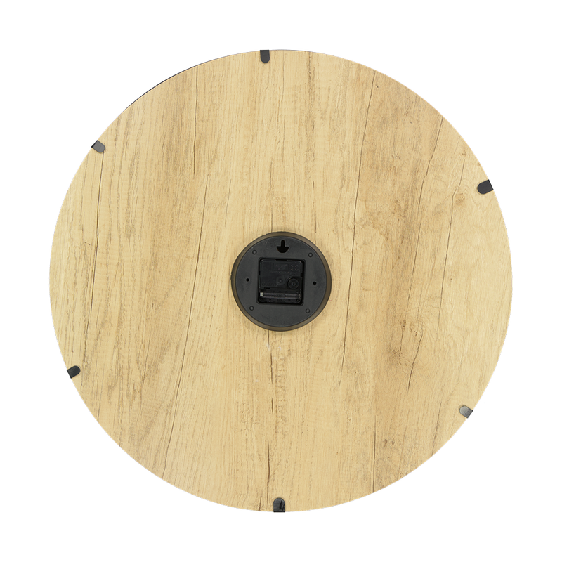 World Map Wall Clock (7196-KM7165-CK)