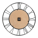 World Map Roman Numbers Wall Clock (7199-JM9006-CK)