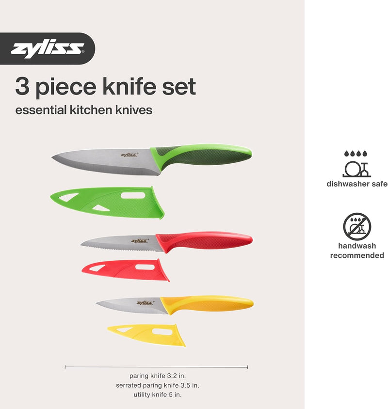 Zyliss 3pc Knife Set (E920191U)