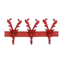 3 Deer Hooks - Red (8811-PX1285-RD)