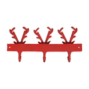3 Deer Hooks - Red (8811-PX1285-RD)