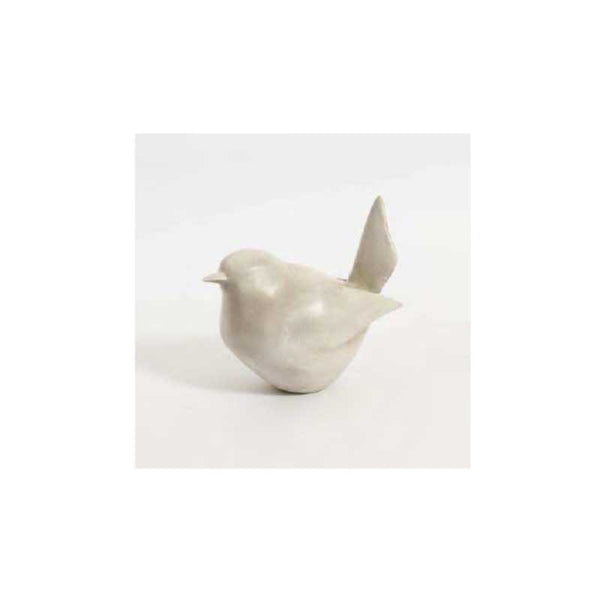 Cream Bird Figurine - Large (6821-EM2125-0L)