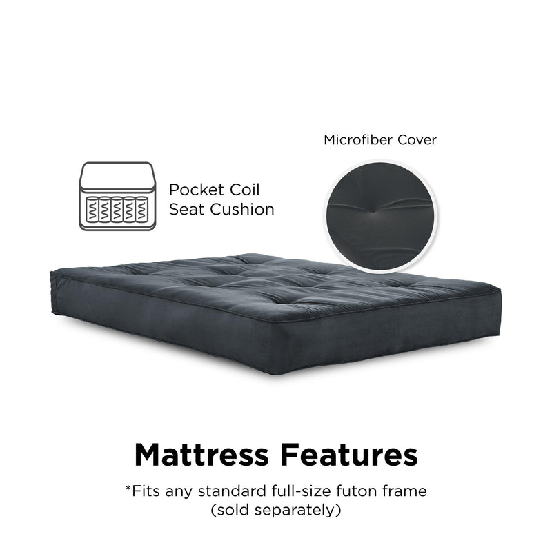Signature Sleep - 8" Encased Coil Futon Mattress - FULL (5424496)