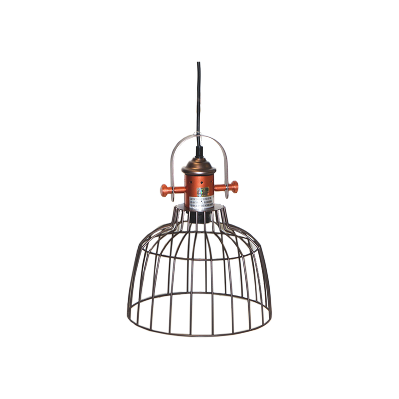 *Sold Out, Leave Unavailable* Alastair Dome Cage Pendant Metalic Light (1756-EM1781-00)