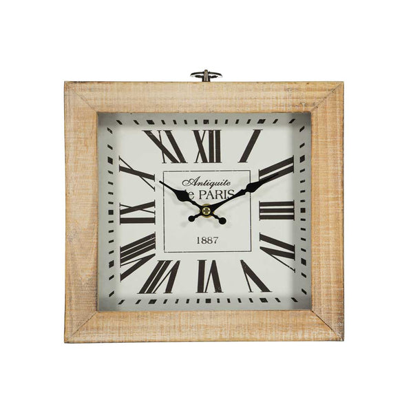 "Antiquite De Paris" Square Desk Clock (7199-HM8167-CK)